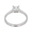 18ct White Gold 0.50ct Diamond Solitaire Ring