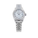 Rolex Custom Oyster Perpetual Date Pre Owned Watch Ref 69174
