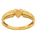 22ct Yellow Gold Fancy Heart Ring