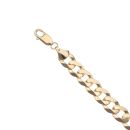 9ct Yellow Gold Curb Bracelet 8"