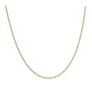 9ct Yellow Gold Rope Chain 22"