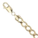9ct Yellow Gold Curb Bracelet 7.5"