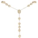 9ct Yellow Gold Rosary Beads 36"