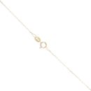 18ct Yellow Gold 0.10ct Diamond And Citrine Large Pendant And Chain 18"