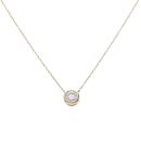 9ct Yellow Gold 1.00ct Brilliant Cut Lab Grown Diamond Solitaire Pendant and Chain 18"