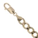 9ct Yellow Gold Curb Bracelet 8.5"
