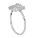 9ct White Gold 0.15ct Brilliant Cut Diamond Cluster Ring