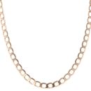 9ct Yellow Gold Curb Chain 22"