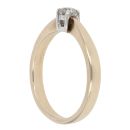 9ct Yellow Gold 0.25ct Brilliant Cut Diamond Solitaire Ring
