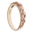 9ct Yellow and Rose Gold Clogau Vine Of Life Ring