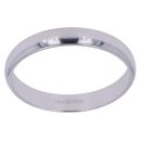 18ct White Gold Wedding Band 4mm
