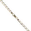 9ct Yellow Gold Long Link Fancy Chain 16"