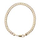 9ct Yellow Gold Curb Bracelet 8"