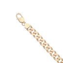 9ct Yellow Gold Curb Bracelet 9"