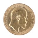 1910 Edward VII Large Head UK Full Sovereign Coin
