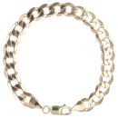 9ct Yellow Gold Curb Bracelet 8.5"
