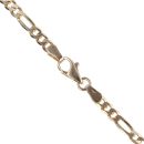9ct Yellow Gold Figaro Chain 24"