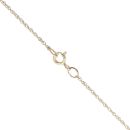 9ct Yellow Gold Opal Pendant and Chain 18"