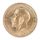 1912 George V Large Head UK Full Sovereign Coin