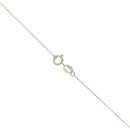 9ct Yellow Gold Cubic Zirconia 'Love' Pendant and Chain 18"