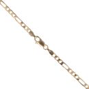 9ct Yellow Gold Figaro Chain 22"