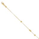 22ct Yellow Gold Bead Bracelet 7"