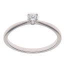 18ct White Gold 0.30ct Brilliant Cut Diamond Solitaire Ring