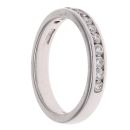 9ct White Gold 0.35ct Brilliant Cut Diamond Eternity Ring