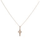9ct Yellow Gold Cross Pendant and Chain 16"