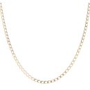 9ct Yellow Gold Curb Chain 20"