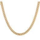 Unique & Co Stainless Steel and Yellow Gold IP Plating Curb Chain