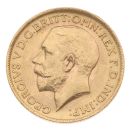 1914 George V Large Head UK Full Sovereign Coin