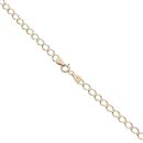 9ct Yellow Gold Curb Chain 20"