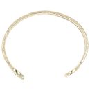 9ct Yellow Gold Patterned Torque Bangle