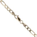 9ct Yellow Gold Figaro Chain 18"
