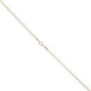 Children's 14ct Yellow And White Gold Horseshoe Pendant And 16" Chain