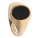 9ct Yellow Gold Onyx Signet Ring