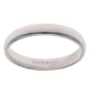 9ct White Gold Wedding Band 2.8mm