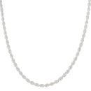 Silver Rope Chain 18"