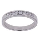 18ct White Gold 0.30ct Brilliant Cut Diamond Eternity Ring