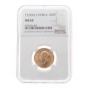 1932 George V South Africa Full Sovereign Coin NGC