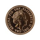 2022 Elizabeth II Fifth Portrait UK Full Sovereign Coin