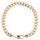 9ct Yellow Gold Curb Bracelet 7.5"