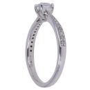 9ct White Gold 0.50ct Brilliant Cut Diamond Solitaire Ring