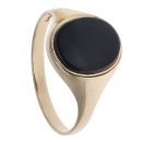 9ct Yellow Gold Onyx Signet Ring