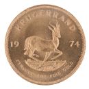 1974 1oz South Africa Krugerrand Coin