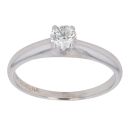 18ct White Gold 0.36ct Brilliant Cut Diamond Solitaire Ring