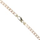 9ct Yellow Gold Square Curb Chain 22"