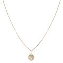 9ct Yellow Gold St George Pendant and Chain 18"
