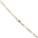 9ct Yellow Gold Figaro Chain 20"